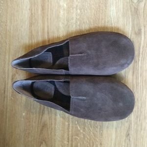 Born Brown Suede Flats